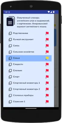 Тренажёр английского языка android App screenshot 16